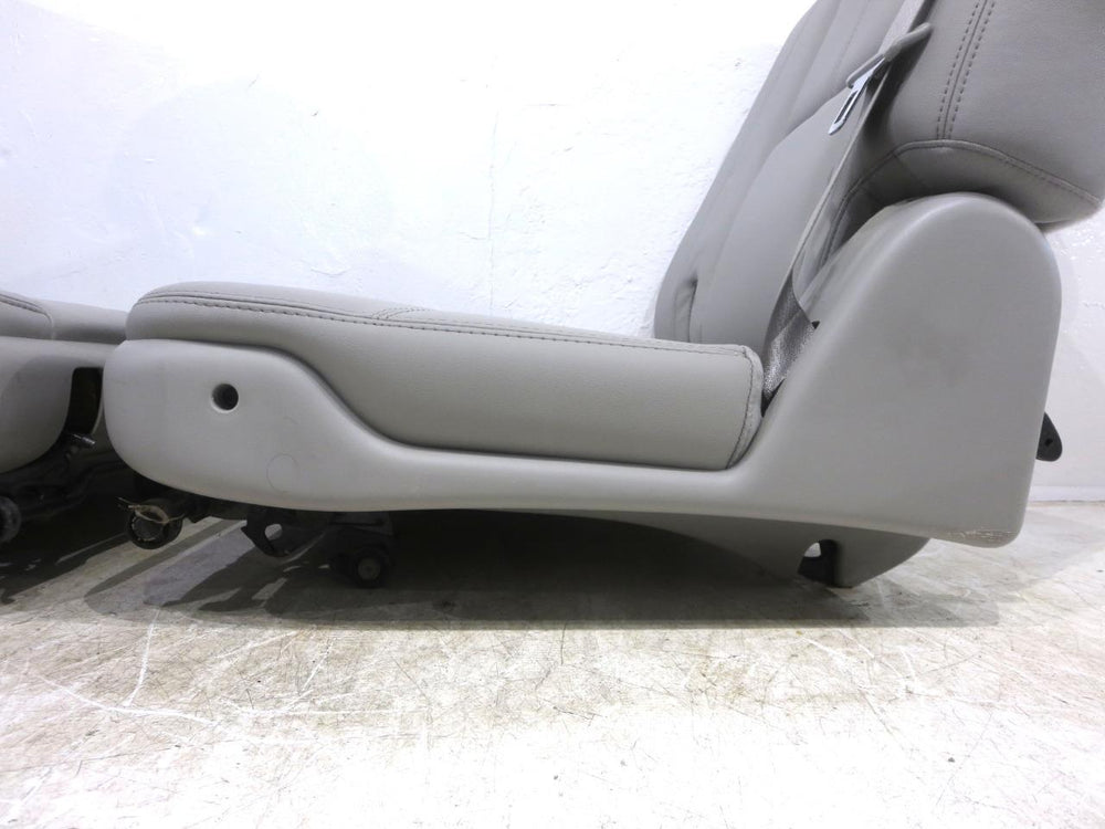 2007 - 2014 Chevy Tahoe 3rd Row Seats Gray Leather #555i | Picture # 12 | OEM Seats