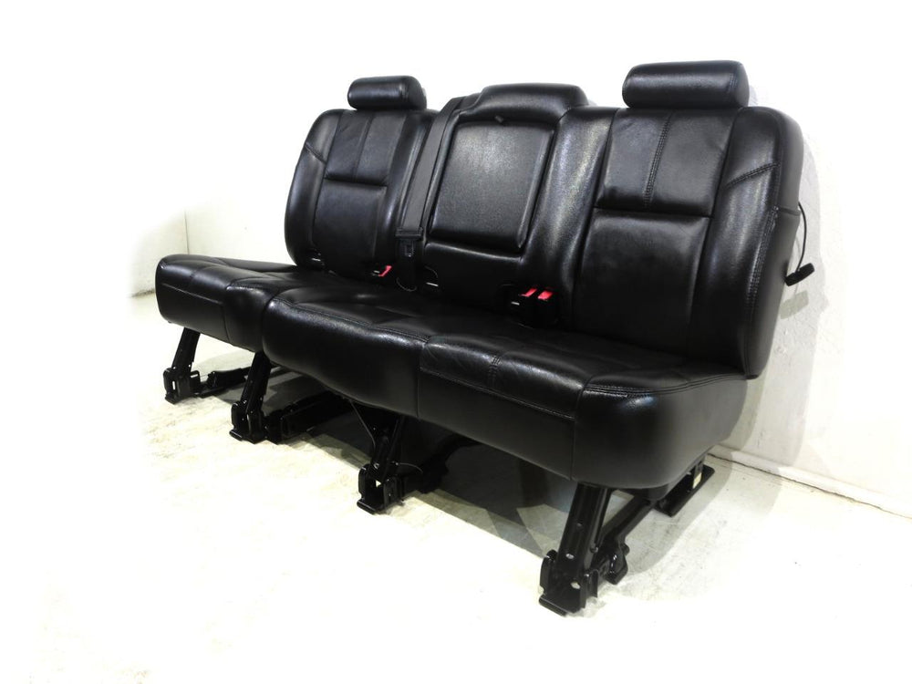 2007 - 2013 Chevy Avalanche Rear Seats Black Leather #570i | Picture # 11 | OEM Seats