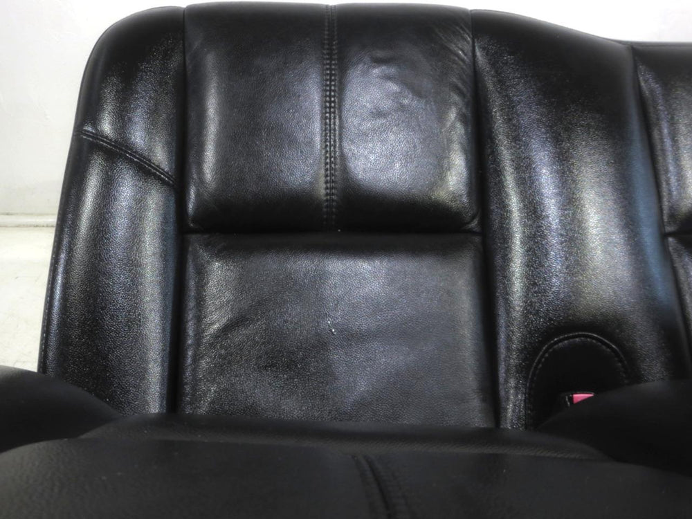 2007 - 2013 Chevy Avalanche Rear Seats Black Leather #570i | Picture # 7 | OEM Seats