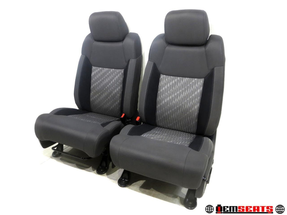 2014 - 2021 Toyota Tundra Seats, Gray Cloth, Power Driver, #575i | Picture # 1 | OEM Seats