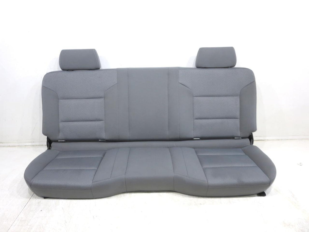 2014 - 2018 Chevrolet Silverado Rear Seats Grey Cloth Extended Cab #584i | Picture # 7 | OEM Seats