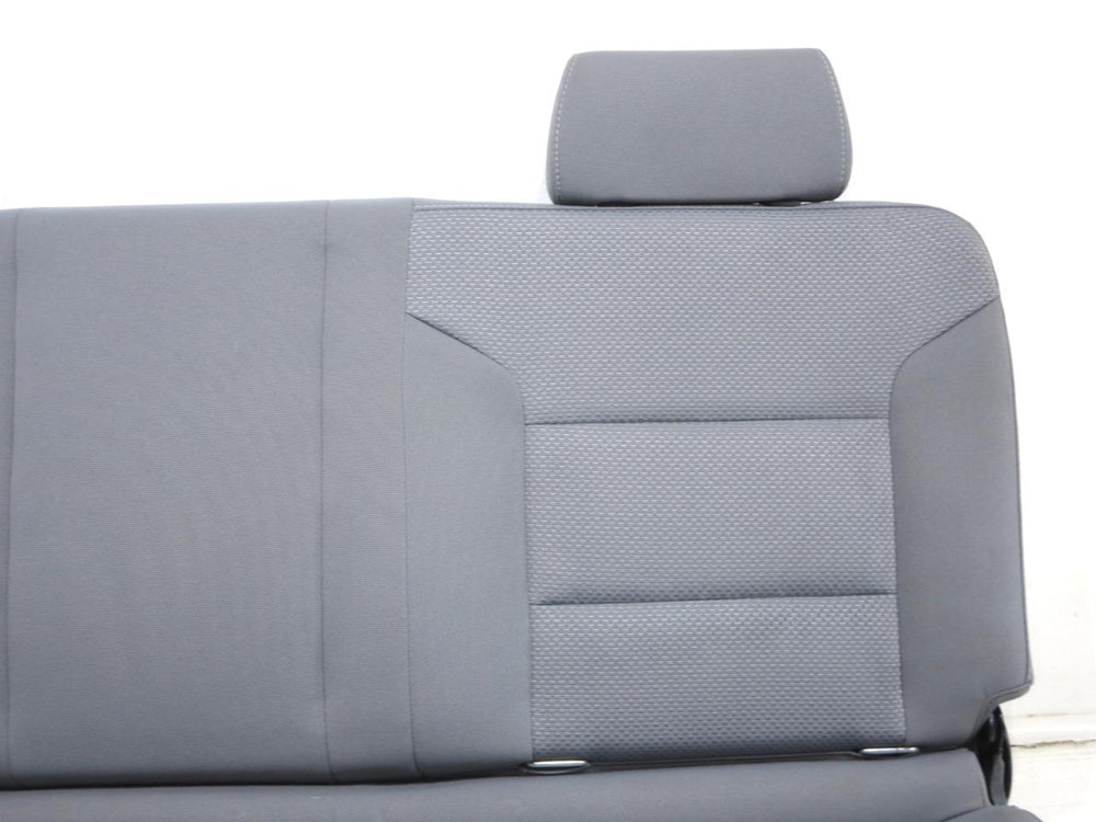 2014 - 2018 Chevrolet Silverado Rear Seats Grey Cloth Extended Cab #584i | Picture # 4 | OEM Seats