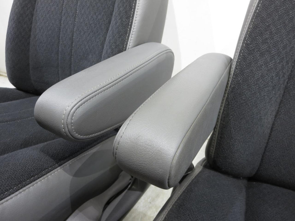 2000 - 2021 Chevy Express Gmc Savana Van Front Cloth Seats | Picture # 12 | OEM Seats