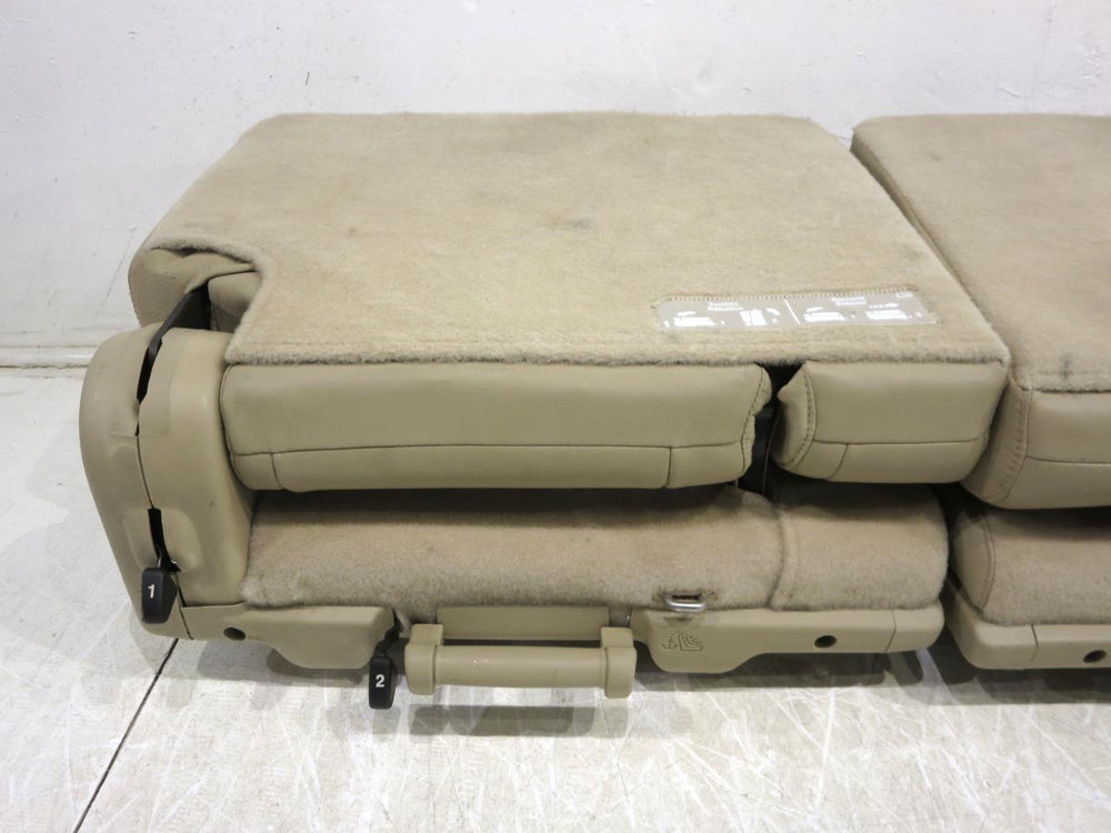 2007 - 2014 Chevy Tahoe Suburban 3rd Row Seat Tan Leather #593I | Picture # 19 | OEM Seats