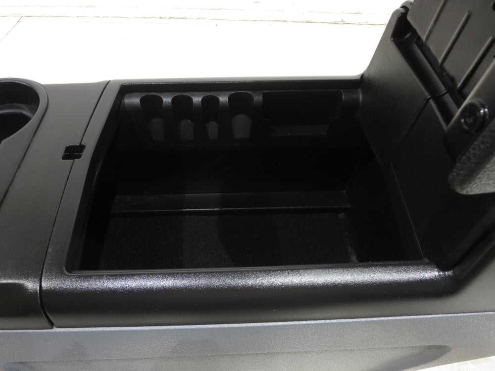 2009 - 2014 Ford F150 Center Console, OEM Black Gray #599i | Picture # 12 | OEM Seats