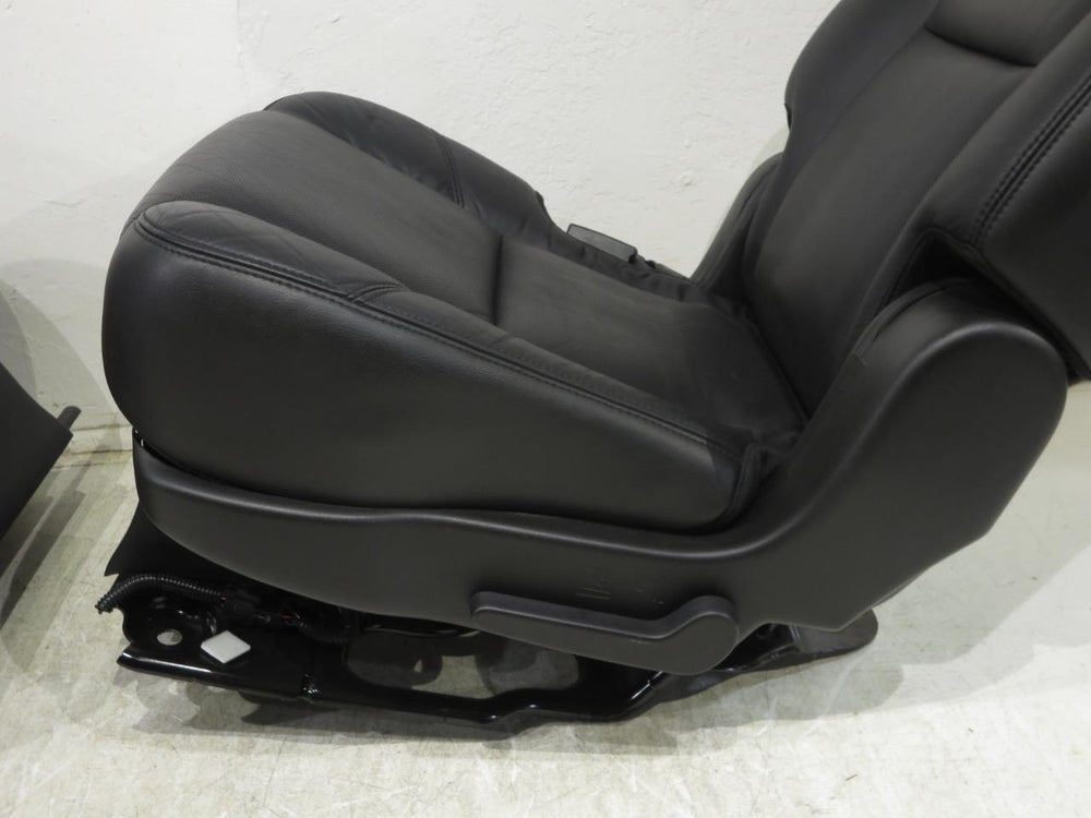 2007 - 2014 Cadillac Escalade Tahoe Rear Bucket Seats, Black Leather #606I | Picture # 10 | OEM Seats