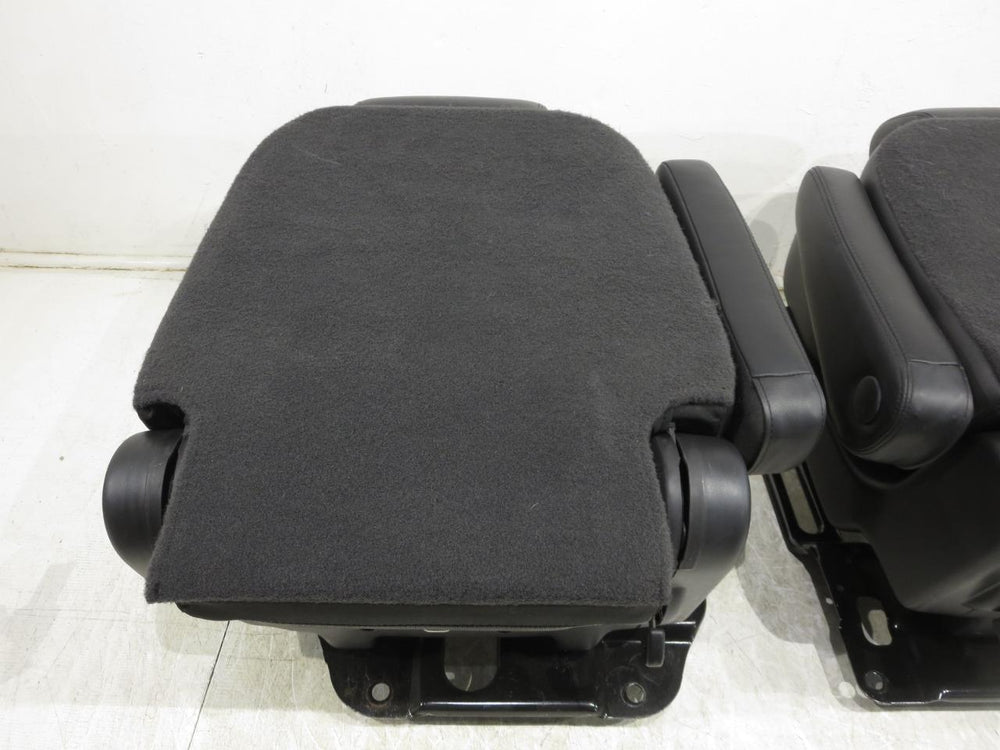 2007 - 2014 Cadillac Escalade Tahoe Rear Bucket Seats, Black Leather #606I | Picture # 19 | OEM Seats
