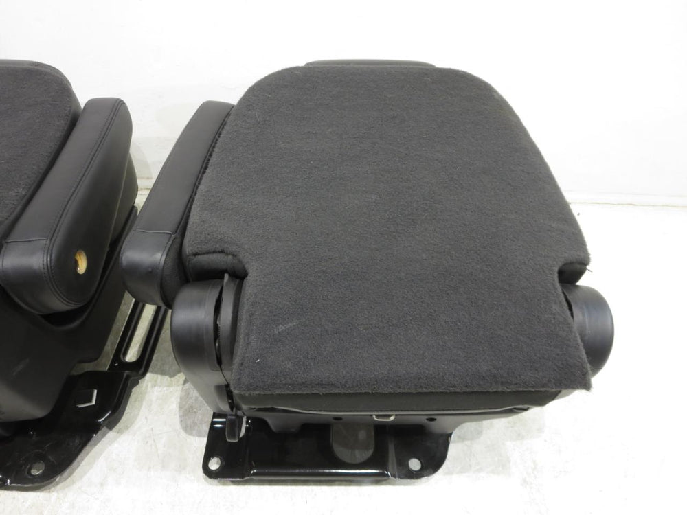 2007 - 2014 Cadillac Escalade Tahoe Rear Bucket Seats, Black Leather #606I | Picture # 20 | OEM Seats