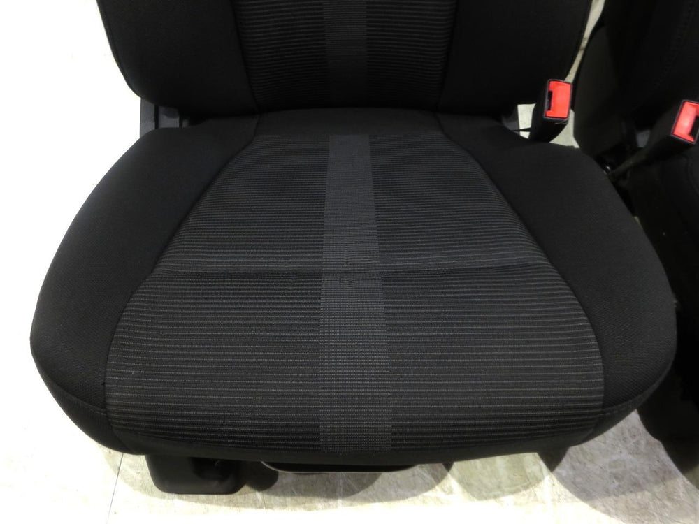 2015 - 2021 Ford F150 & Super Duty Seats, Black Cloth #604i | Picture # 3 | OEM Seats