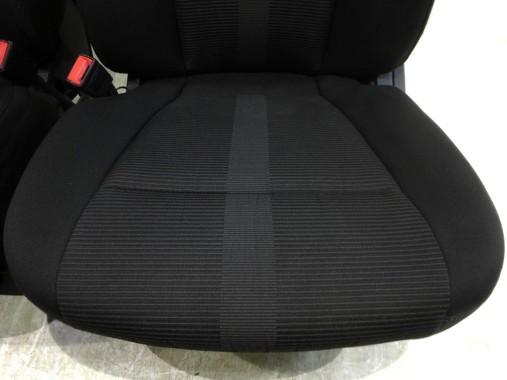 2015 - 2021 Ford F150 & Super Duty Seats, Black Cloth #604i | Picture # 4 | OEM Seats