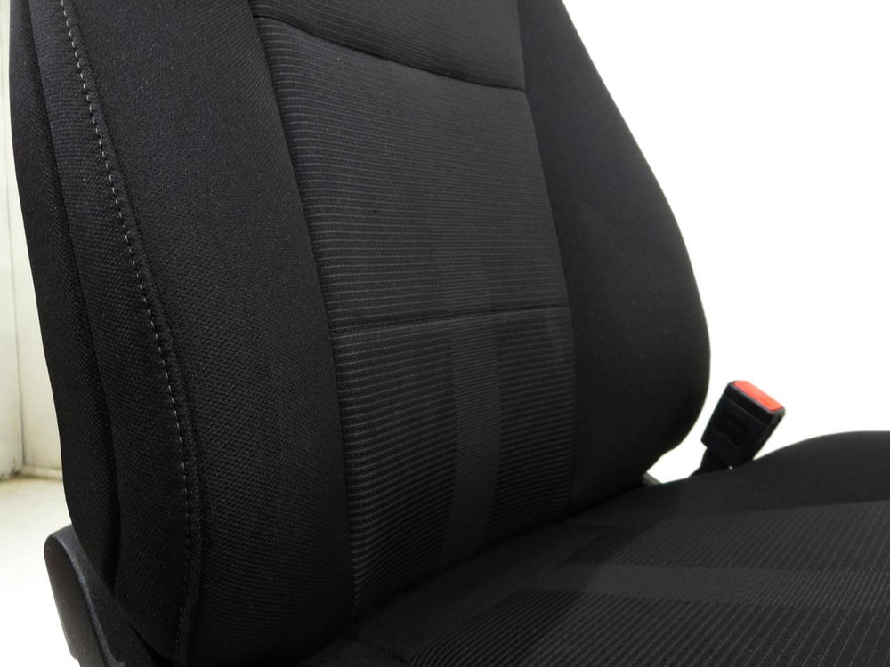 2015 - 2021 Ford F150 & Super Duty Seats, Black Cloth #604i | Picture # 11 | OEM Seats