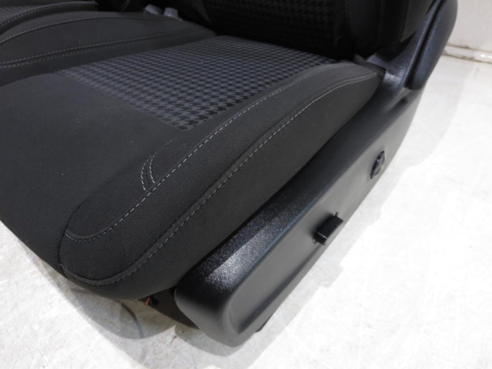2007 - 2023 Dodge Challenger Seats Black Cloth #616i | Picture # 8 | OEM Seats
