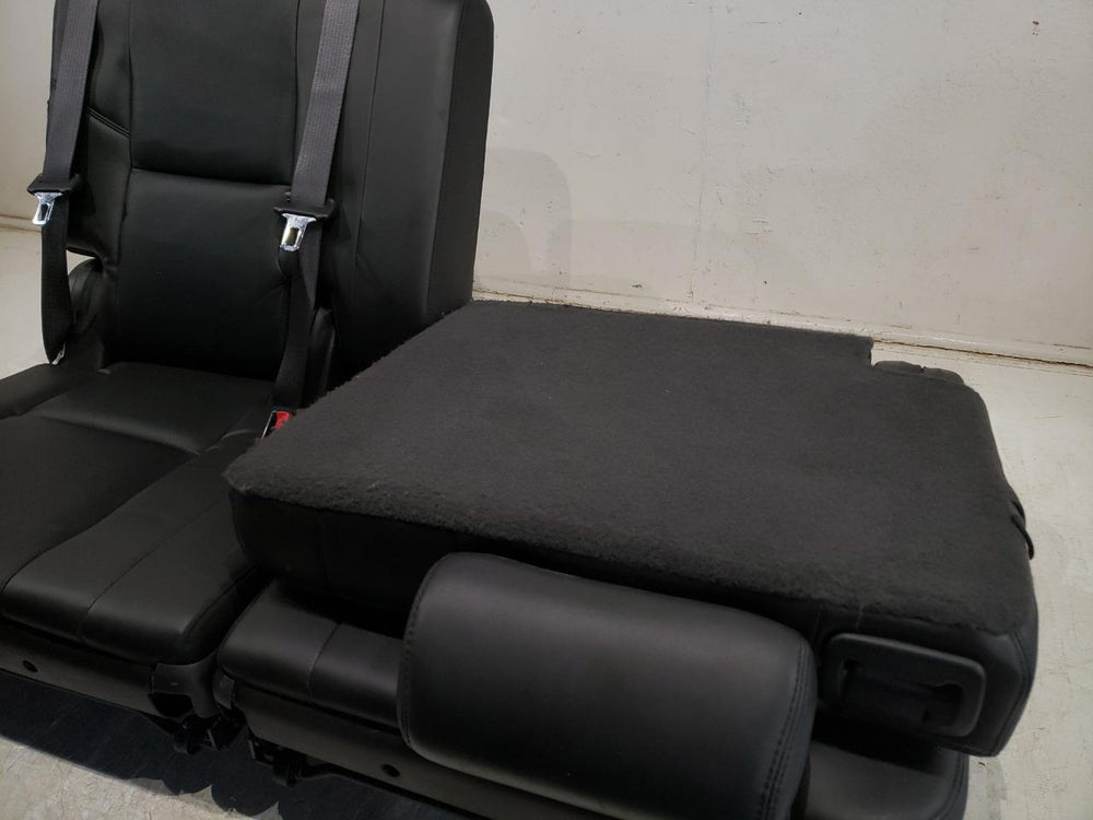2007 - 2014 Cadillac Escalade Tahoe 3rd Row Seat, Black Leather #624i | Picture # 8 | OEM Seats
