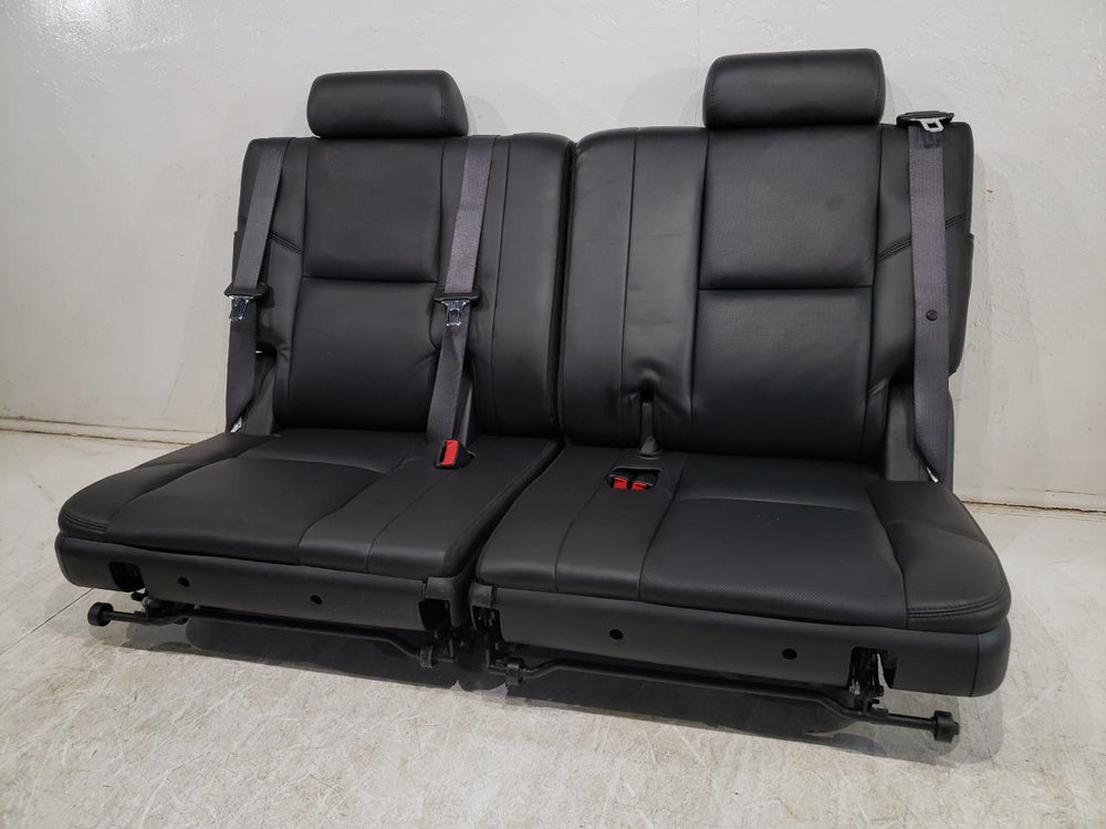 2007 - 2014 Cadillac Escalade Tahoe 3rd Row Seat, Black Leather #624i | Picture # 19 | OEM Seats