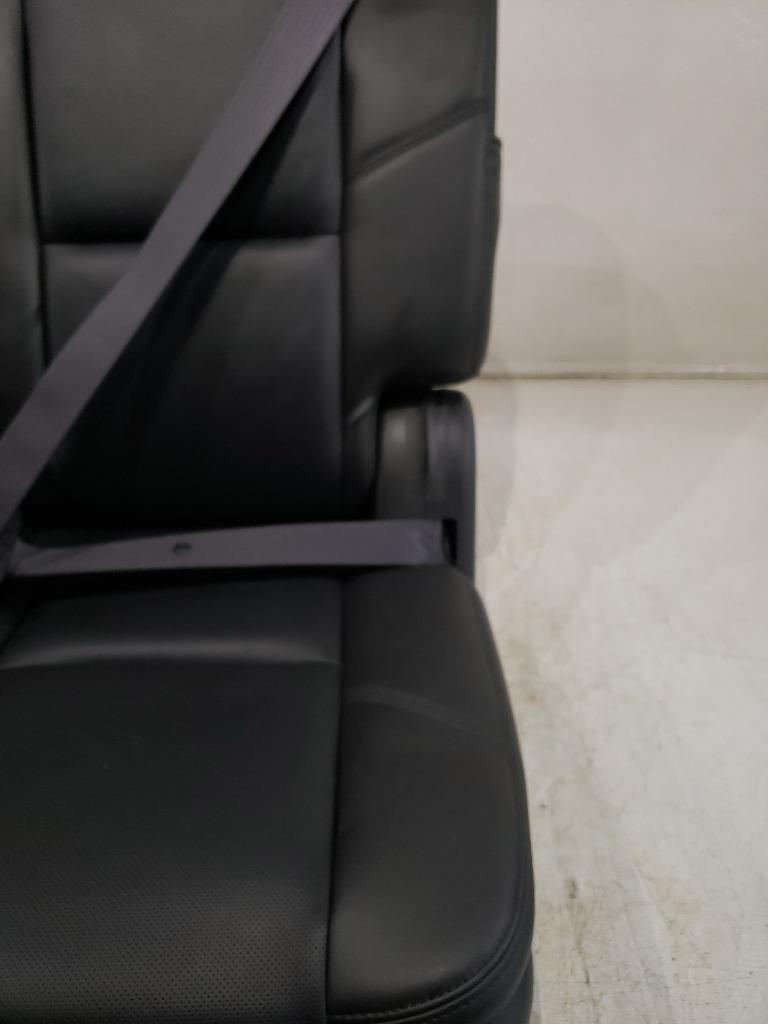 2007 - 2014 Cadillac Escalade Tahoe 3rd Row Seat, Black Leather #624i | Picture # 10 | OEM Seats
