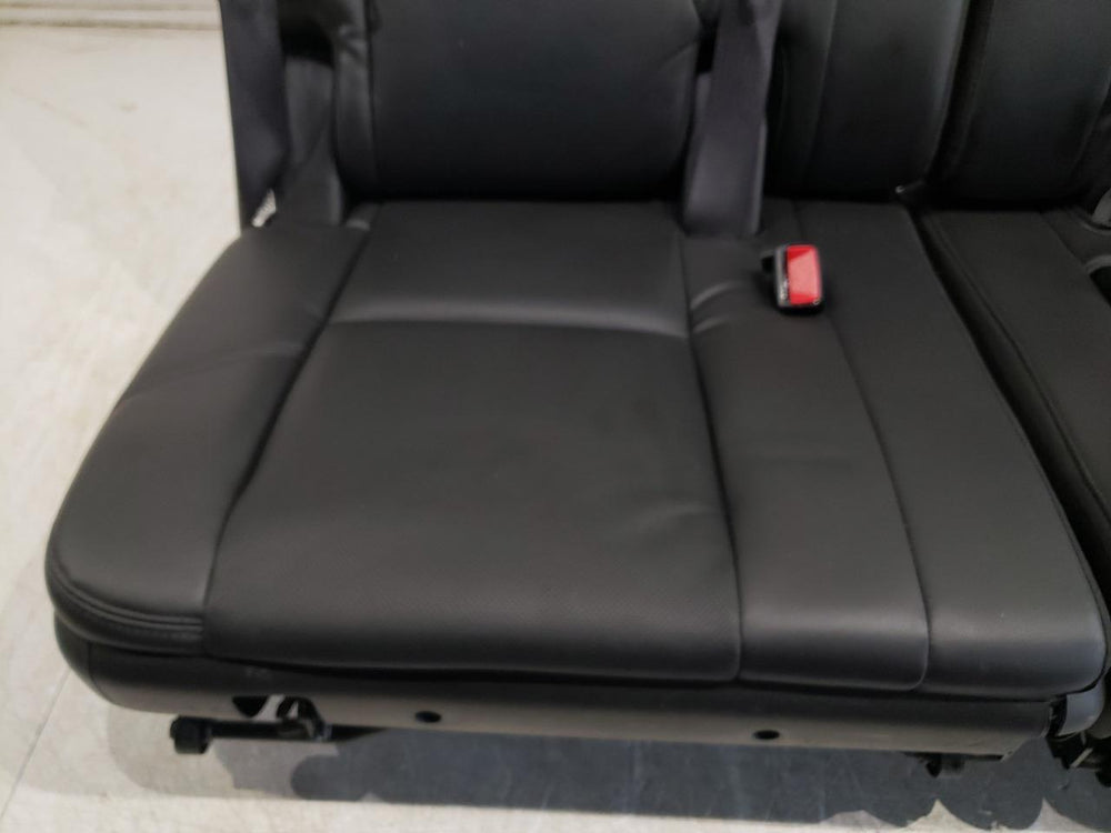 2007 - 2014 Cadillac Escalade Tahoe 3rd Row Seat, Black Leather #624i | Picture # 3 | OEM Seats