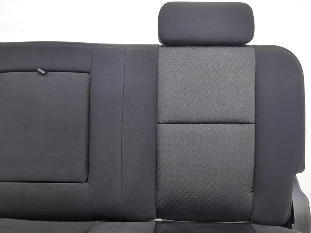 2007 - 2013 Chevy Silverado Sierra Rear Seat, Black Cloth #627i | Picture # 4 | OEM Seats