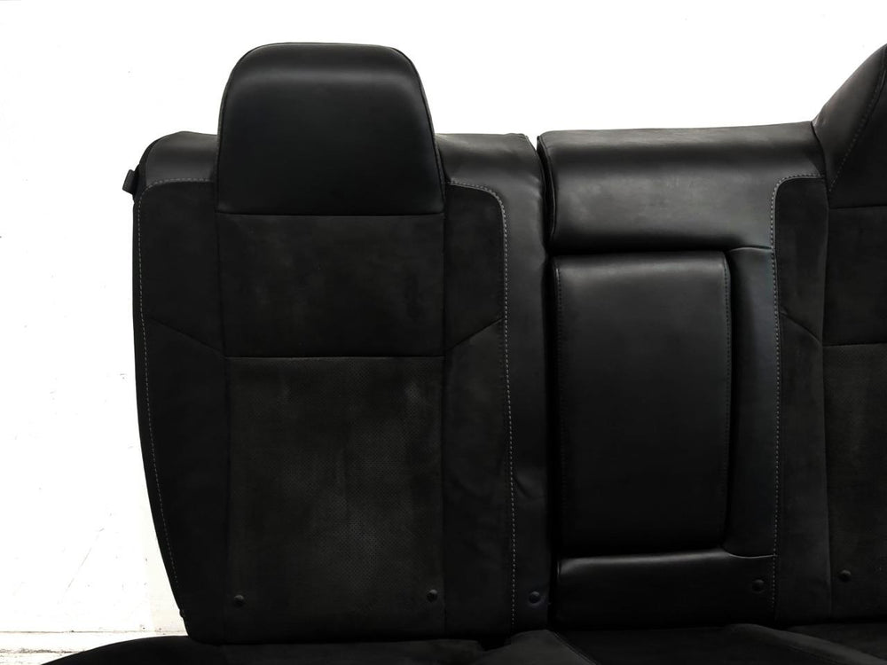 2007 - 2023 Dodge Challenger Rear Seat, Leather Suede Black #629i | Picture # 3 | OEM Seats