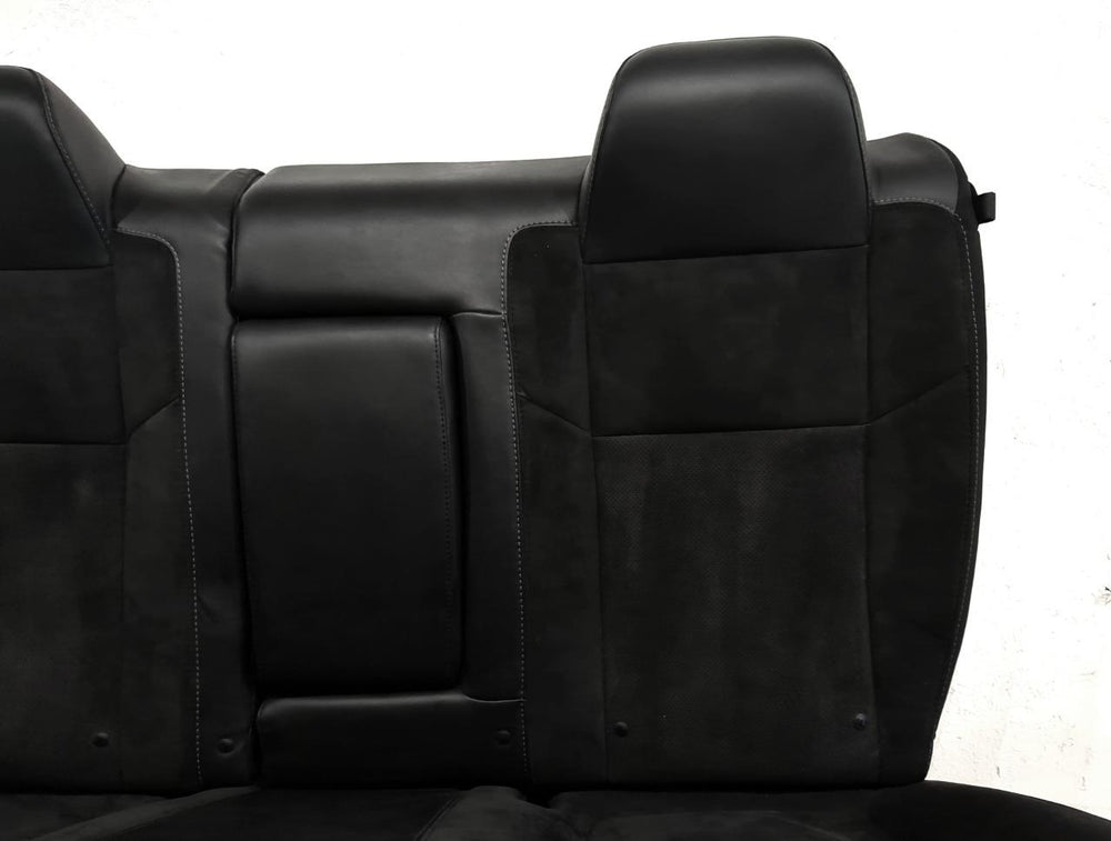 2007 - 2023 Dodge Challenger Rear Seat, Leather Suede Black #629i | Picture # 4 | OEM Seats