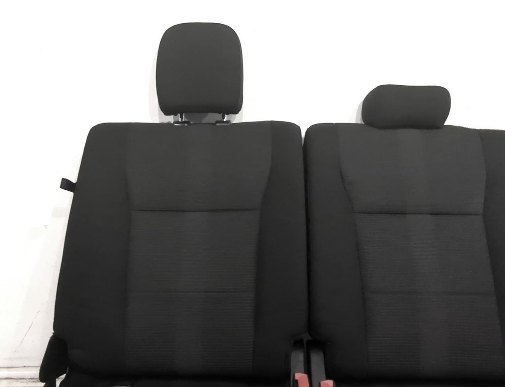 2015 - 2024 Ford F150 & Super Duty Rear Seats, Extended Cab Black Cloth #630i | Picture # 3 | OEM Seats