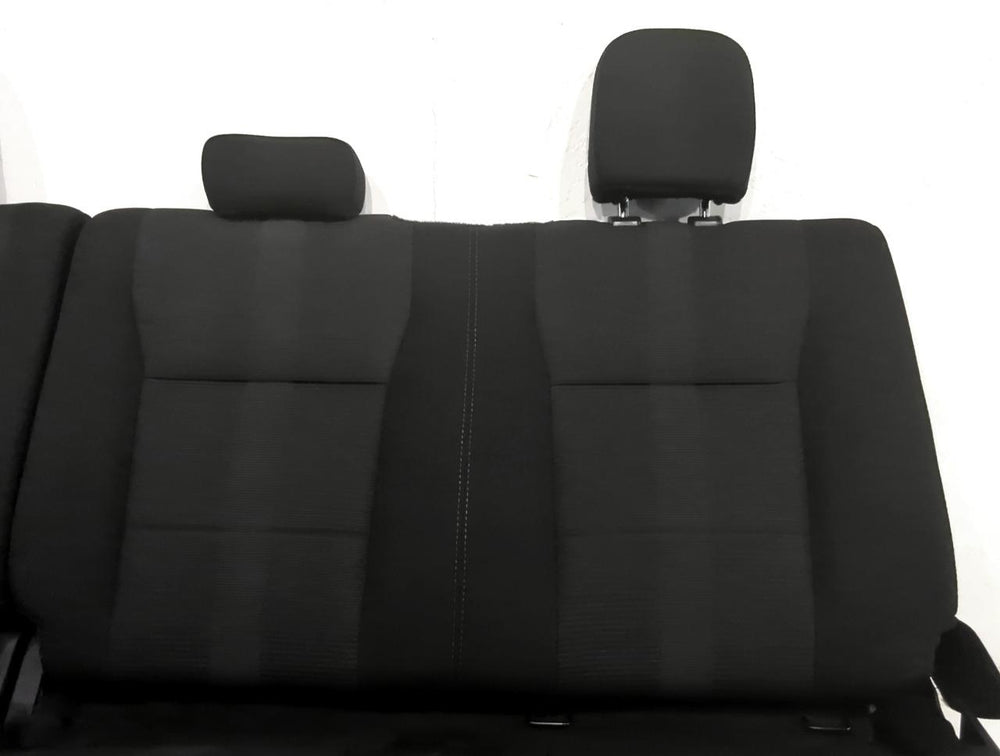 2015 - 2024 Ford F150 & Super Duty Rear Seats, Extended Cab Black Cloth #630i | Picture # 4 | OEM Seats