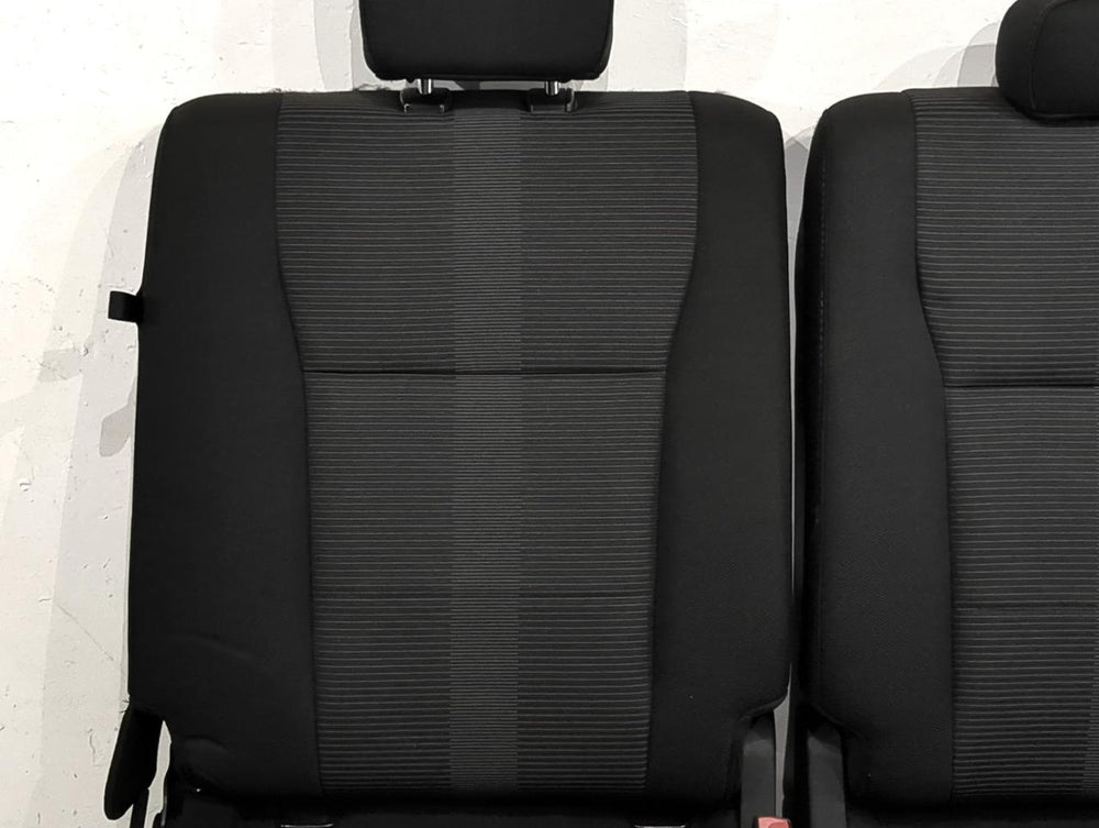 2015 - 2024 Ford F150 & Super Duty Rear Seats, Extended Cab Black Cloth #630i | Picture # 7 | OEM Seats