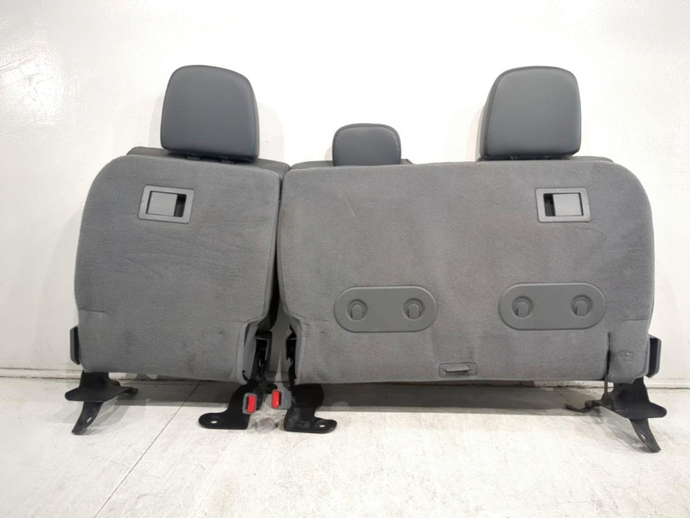 2009 - 2014 Ford F150 Rear Seat, Crew Cab Gray Leather #634i | Picture # 11 | OEM Seats