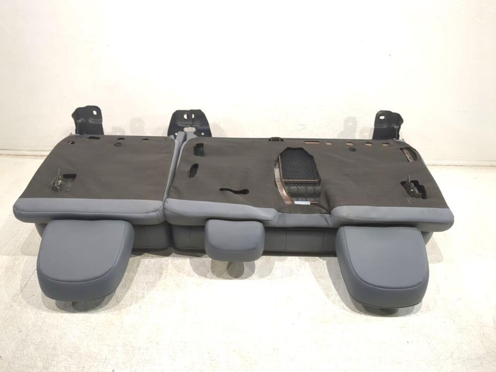 2009 - 2014 Ford F150 Rear Seat, Crew Cab Gray Leather #635i | Picture # 8 | OEM Seats