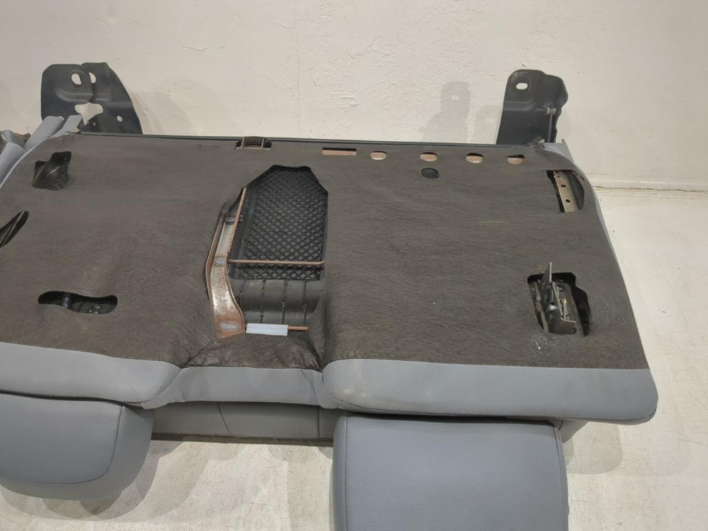 2009 - 2014 Ford F150 Rear Seat, Crew Cab Gray Leather #635i | Picture # 14 | OEM Seats