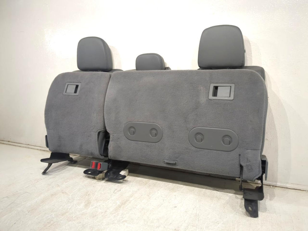 2009 - 2014 Ford F150 Rear Seat, Crew Cab Gray Leather #635i | Picture # 11 | OEM Seats