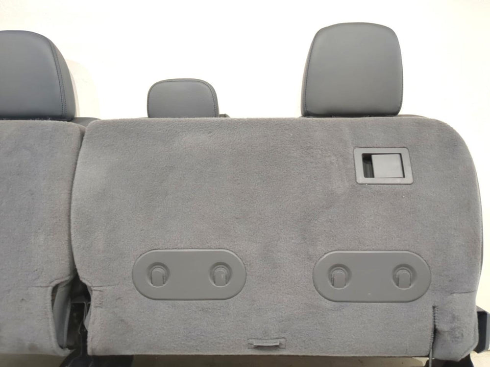2009 - 2014 Ford F150 Rear Seat, Crew Cab Gray Leather #635i | Picture # 10 | OEM Seats