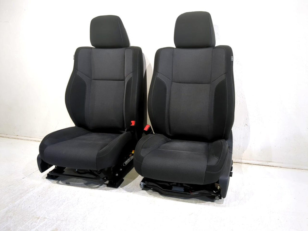 2011 - 2023 Chrysler 300 Dodge Charger Seats, Black Cloth, Heated, #639i | Picture # 7 | OEM Seats