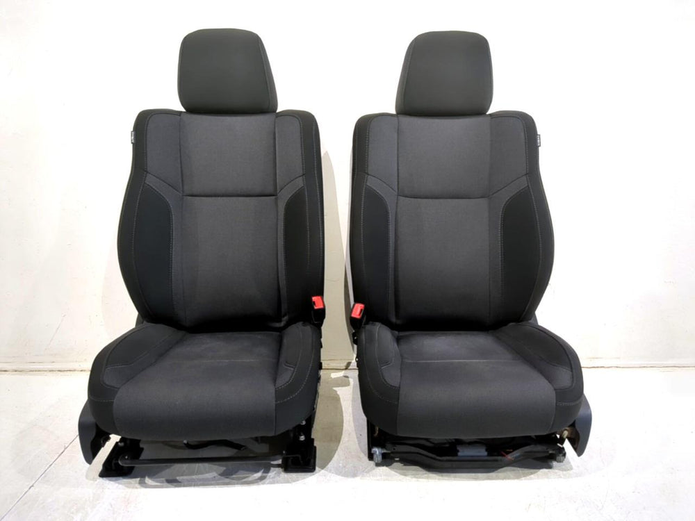 2011 - 2023 Chrysler 300 Dodge Charger Seats, Black Cloth, Heated, #639i | Picture # 8 | OEM Seats