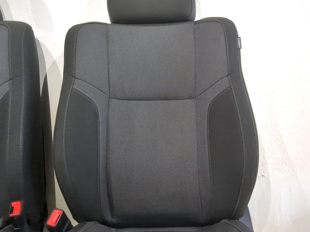2011 - 2023 Chrysler 300 Dodge Charger Seats, Black Cloth, Heated, #639i | Picture # 6 | OEM Seats