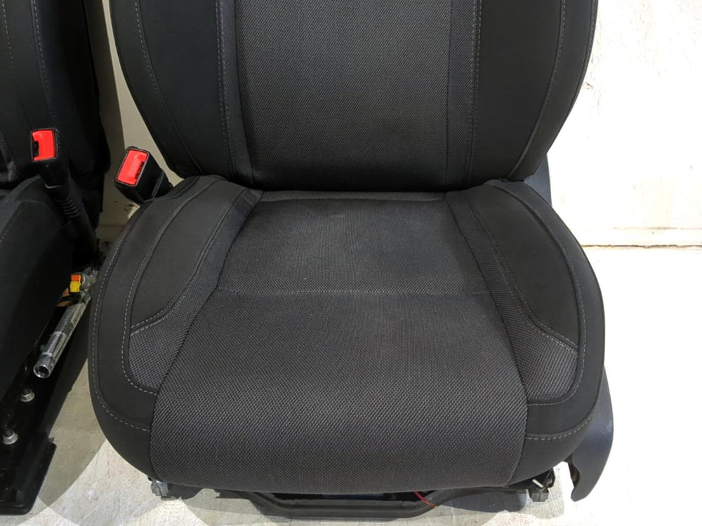 2011 - 2023 Chrysler 300 Dodge Charger Seats, Black Cloth, Heated, #639i | Picture # 4 | OEM Seats