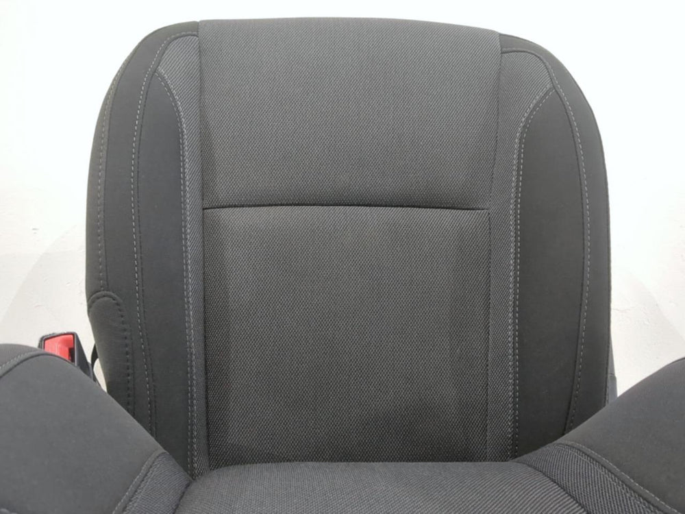 2011 - 2023 Chrysler 300 Dodge Charger Seats, Black Cloth, Heated, #639i | Picture # 9 | OEM Seats