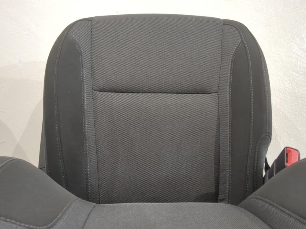 2011 - 2023 Chrysler 300 Dodge Charger Seats, Black Cloth, Heated, #639i | Picture # 10 | OEM Seats