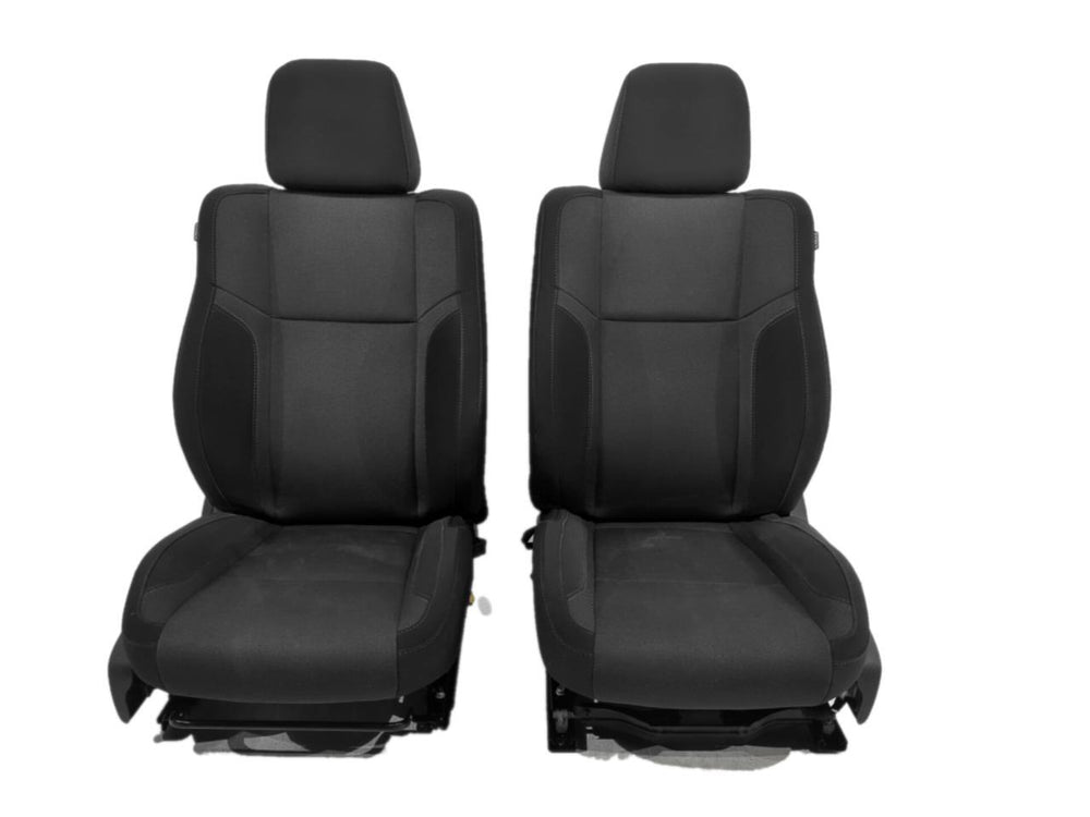 2011 - 2023 Chrysler 300 Dodge Charger Seats, Black Cloth, #640i | Picture # 15 | OEM Seats
