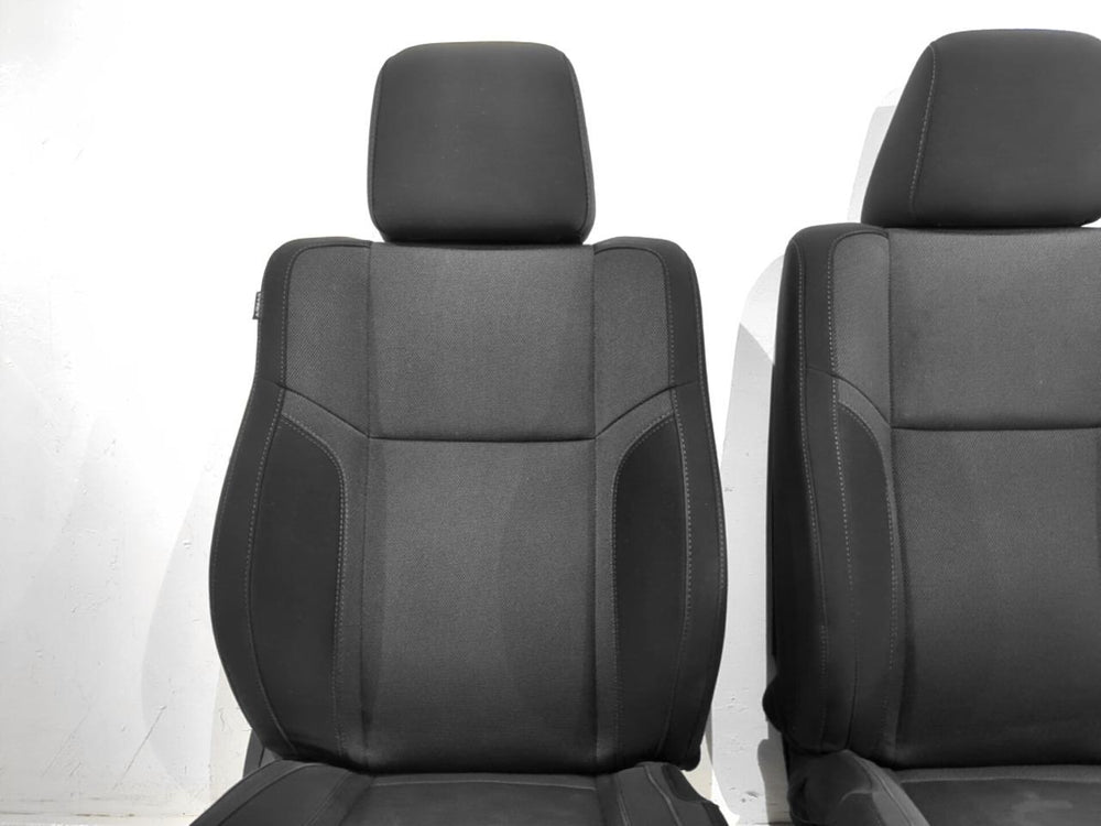 2011 - 2023 Chrysler 300 Dodge Charger Seats, Black Cloth, #640i | Picture # 5 | OEM Seats