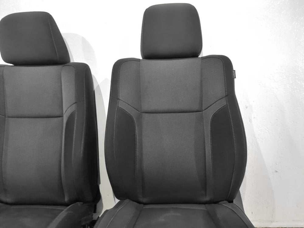 2011 - 2023 Chrysler 300 Dodge Charger Seats, Black Cloth, #640i | Picture # 6 | OEM Seats