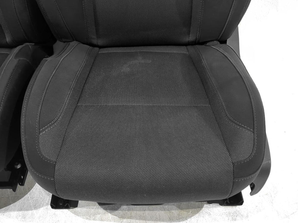 2011 - 2023 Chrysler 300 Dodge Charger Seats, Black Cloth, #640i | Picture # 4 | OEM Seats