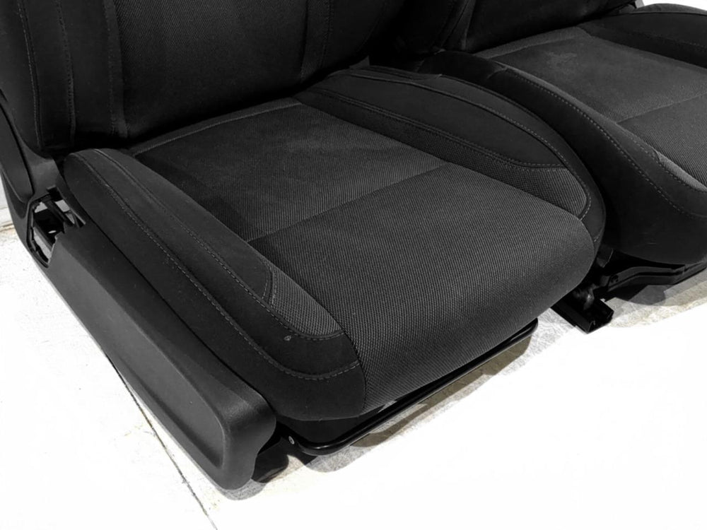 2011 - 2023 Chrysler 300 Dodge Charger Seats, Black Cloth, #640i | Picture # 7 | OEM Seats