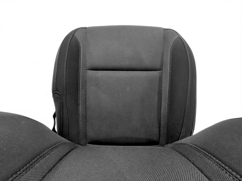 2011 - 2023 Chrysler 300 Dodge Charger Seats, Black Cloth, #640i | Picture # 10 | OEM Seats