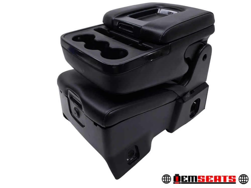 2014 - 2018 Chevy Gm Sierra Silverado Leather Jump Seat Console Usb #650i | Picture # 1 | OEM Seats