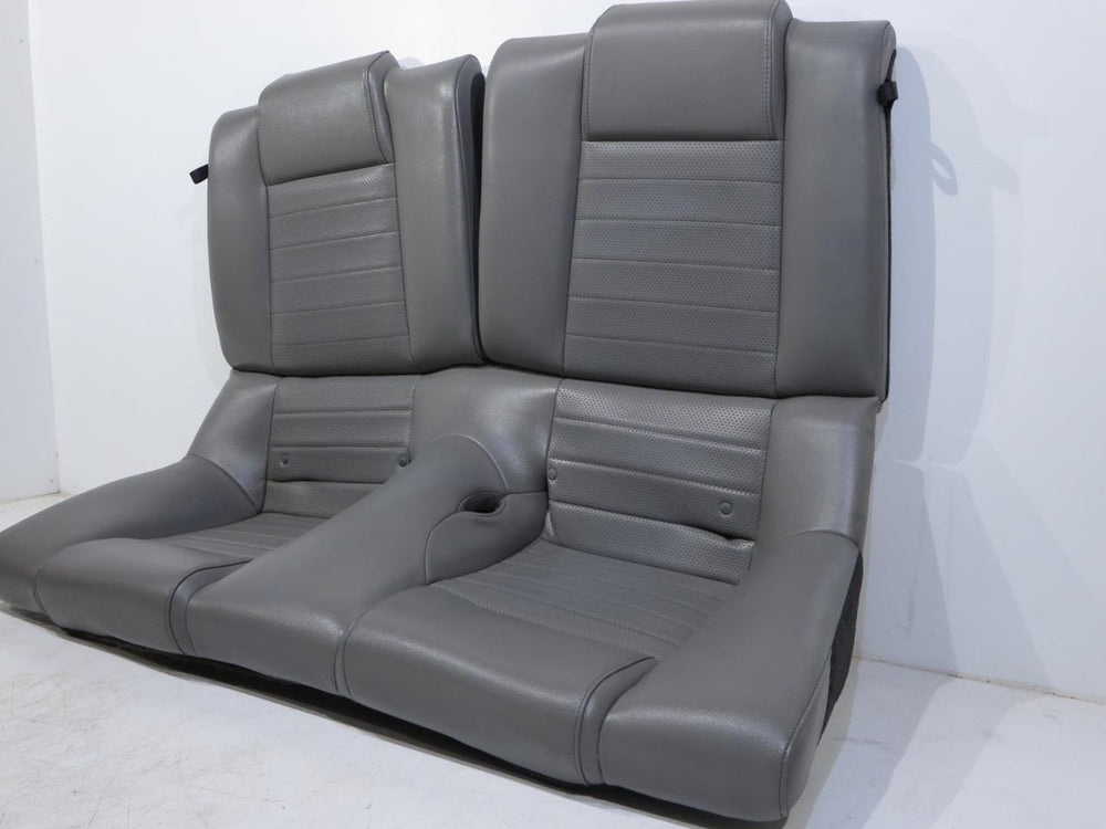 2005 - 2009 Ford Mustang Coupe Rear Seats Grey Leather #918919 | Picture # 7 | OEM Seats