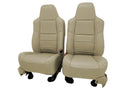 2003 - 2007 Air Conditioned Ford Super Duty F250 Tan Leather Seats #006a | Picture # 12 | OEM Seats