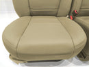 2003 - 2007 Air Conditioned Ford Super Duty F250 Tan Leather Seats #006a | Picture # 12 | OEM Seats
