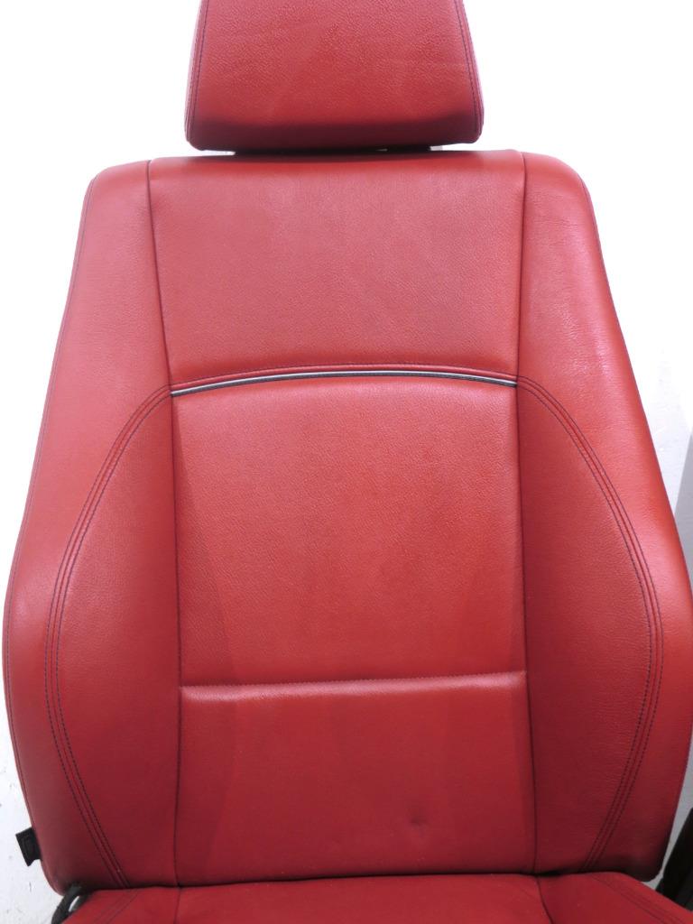 2012 - 2015 BMW X1 Seats, Coral Red Nevada Leather, #906i | Picture # 5 | OEM Seats