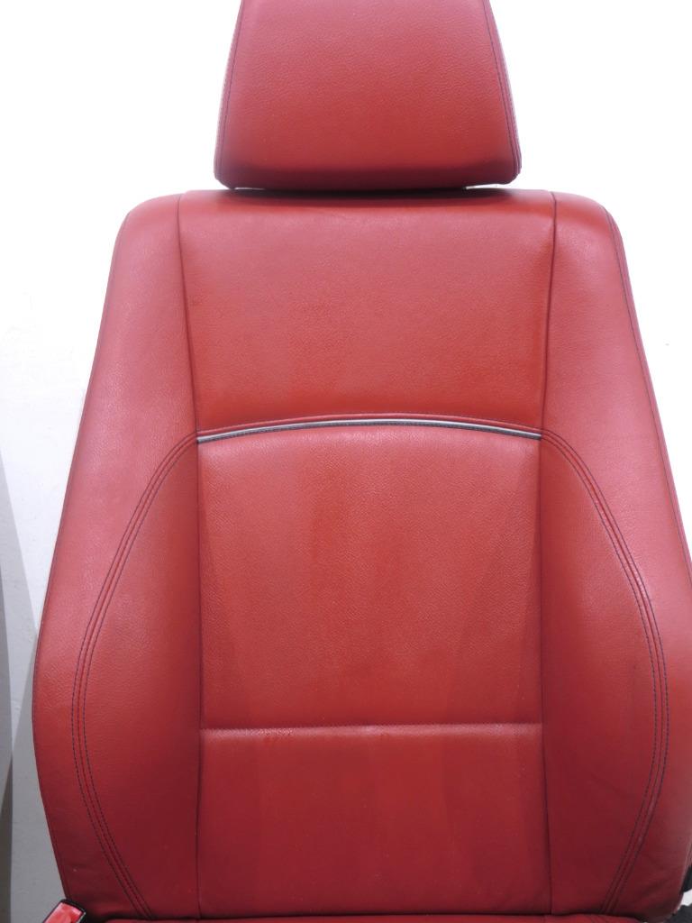 2012 - 2015 BMW X1 Seats, Coral Red Nevada Leather, #906i | Picture # 6 | OEM Seats