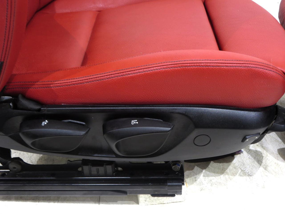 2012 - 2015 BMW X1 Seats, Coral Red Nevada Leather, #906i | Picture # 11 | OEM Seats